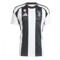 Camiseta Juventus Dusan Vlahovic #9 Primera Equipación Replica 2024-25 mangas cortas